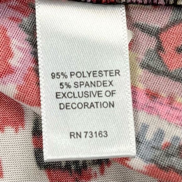 Melissa Paige Asymmetrical Turtleneck Side Buckle Sleeveless Blouse XL - Picture 9 of 10